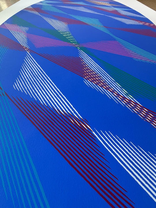 Ellisse Blu | Piero Dorazio - Arte Focus™