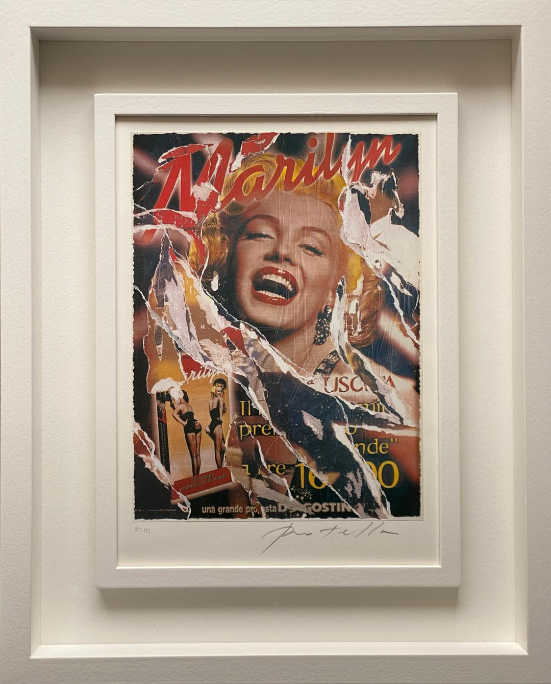 Marilyn bellezza eterna V | Mimmo Rotella