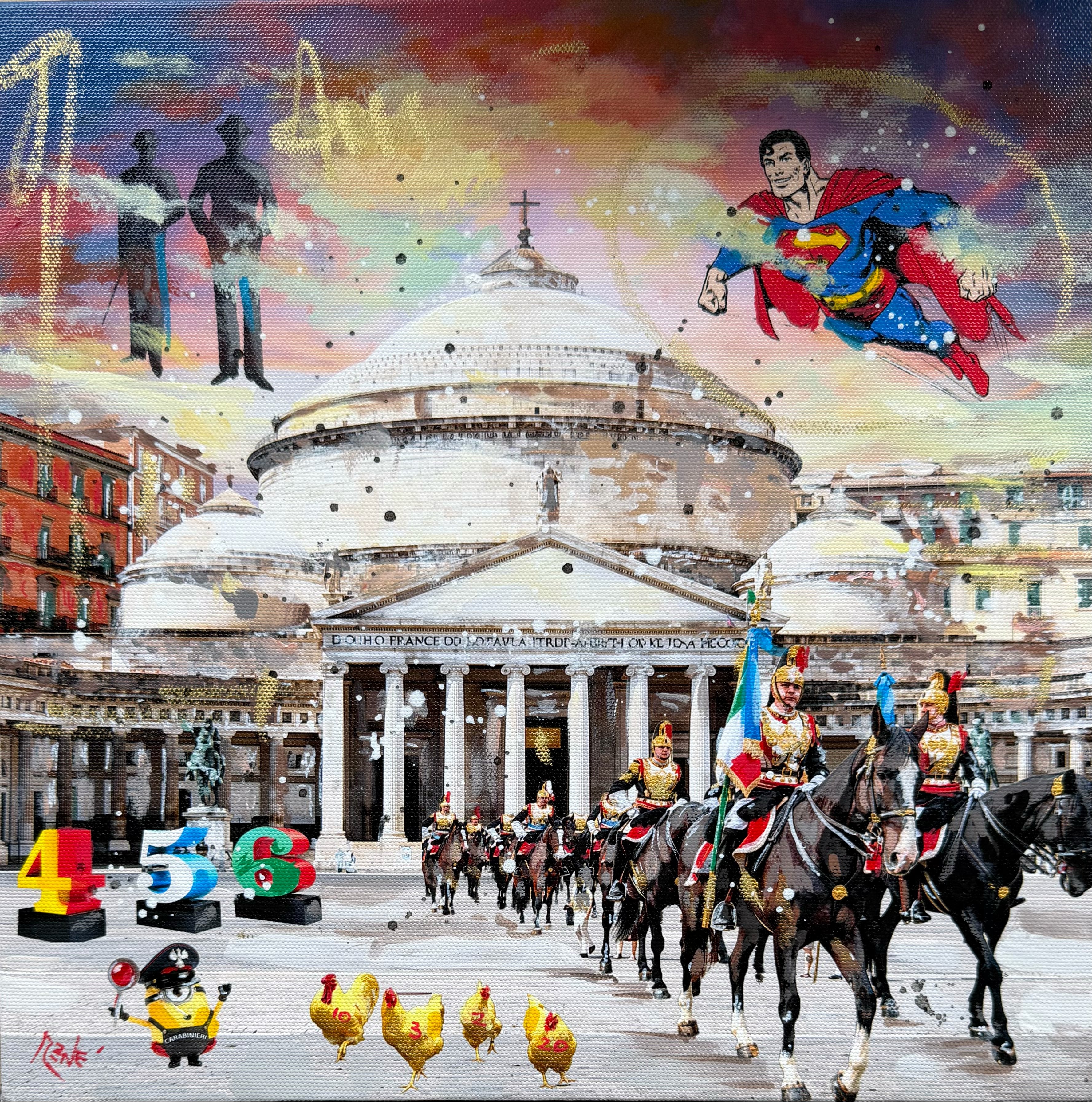 Naples Never Needed Heroes (Opera Unica) | Renè - Arte Focus™