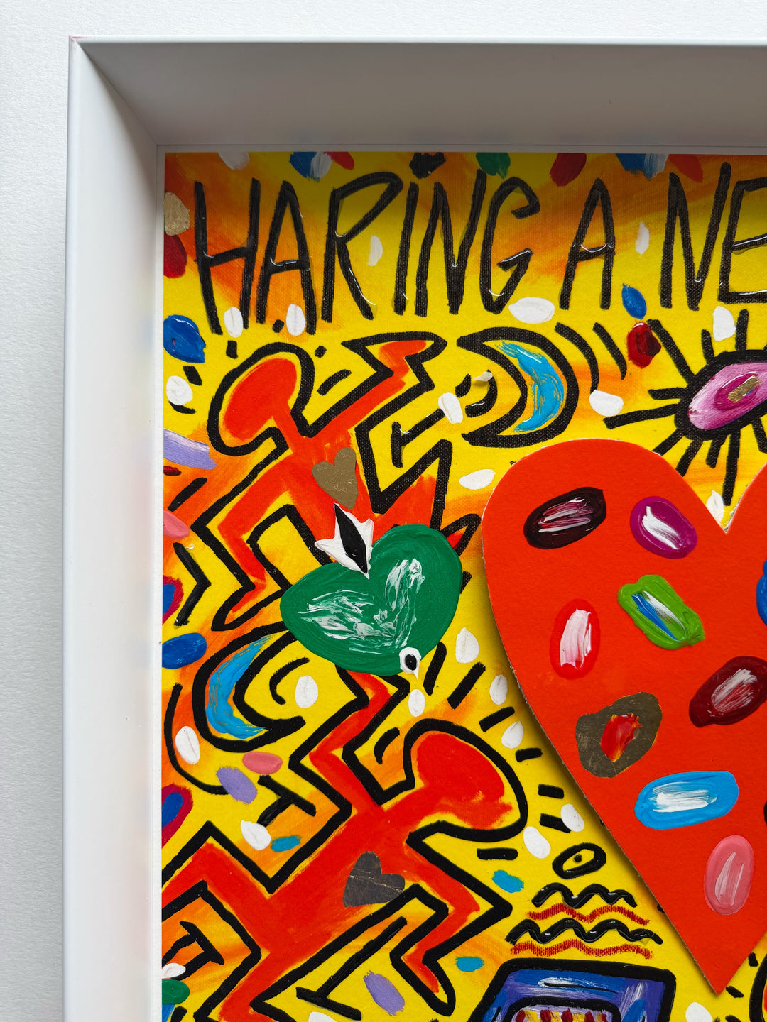 Opera Incorniciata: Haring a New York | Bruno Donzelli - Arte Focus™