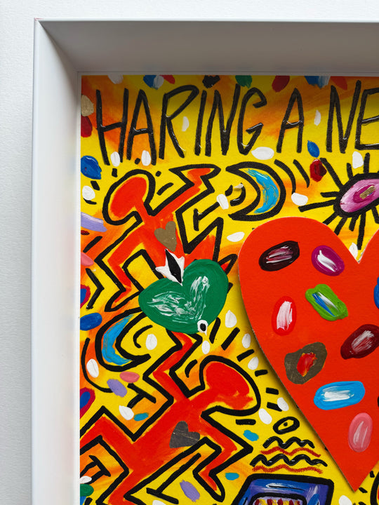 Opera Incorniciata: Haring a New York | Bruno Donzelli - Arte Focus™