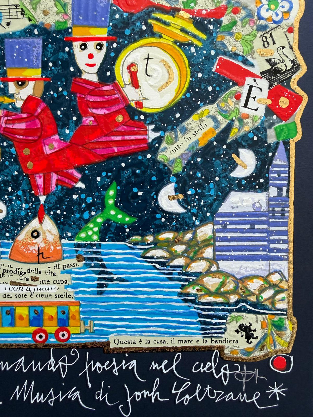 Il trenino delle parole (Fondo Blu) | Francesco Musante