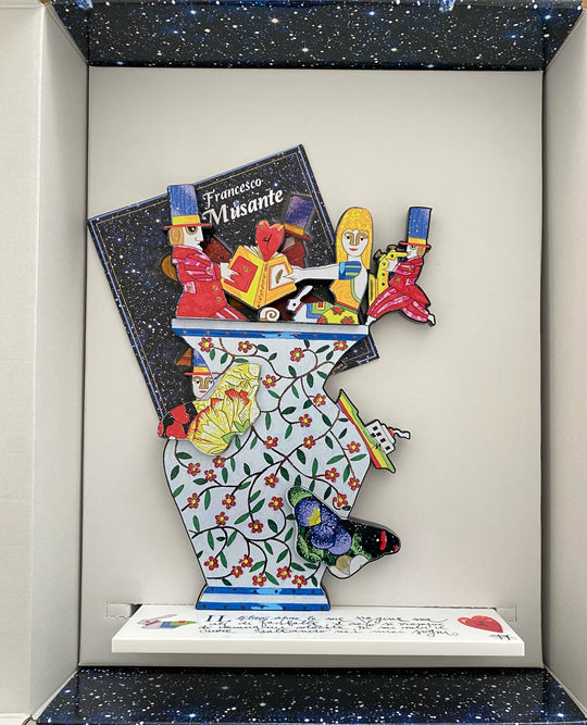 Il libro apre le sue pagine | Francesco Musante - Arte Focus™