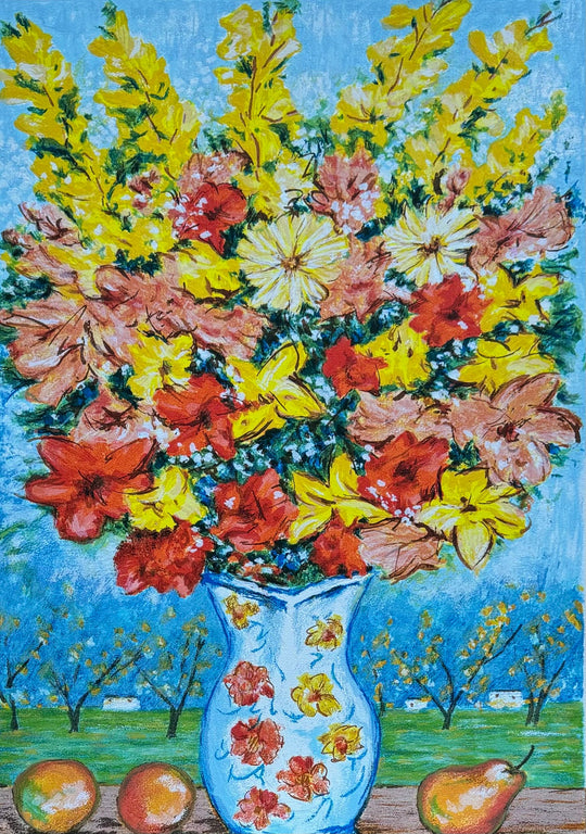 Vaso di fiori  | Michele Cascella