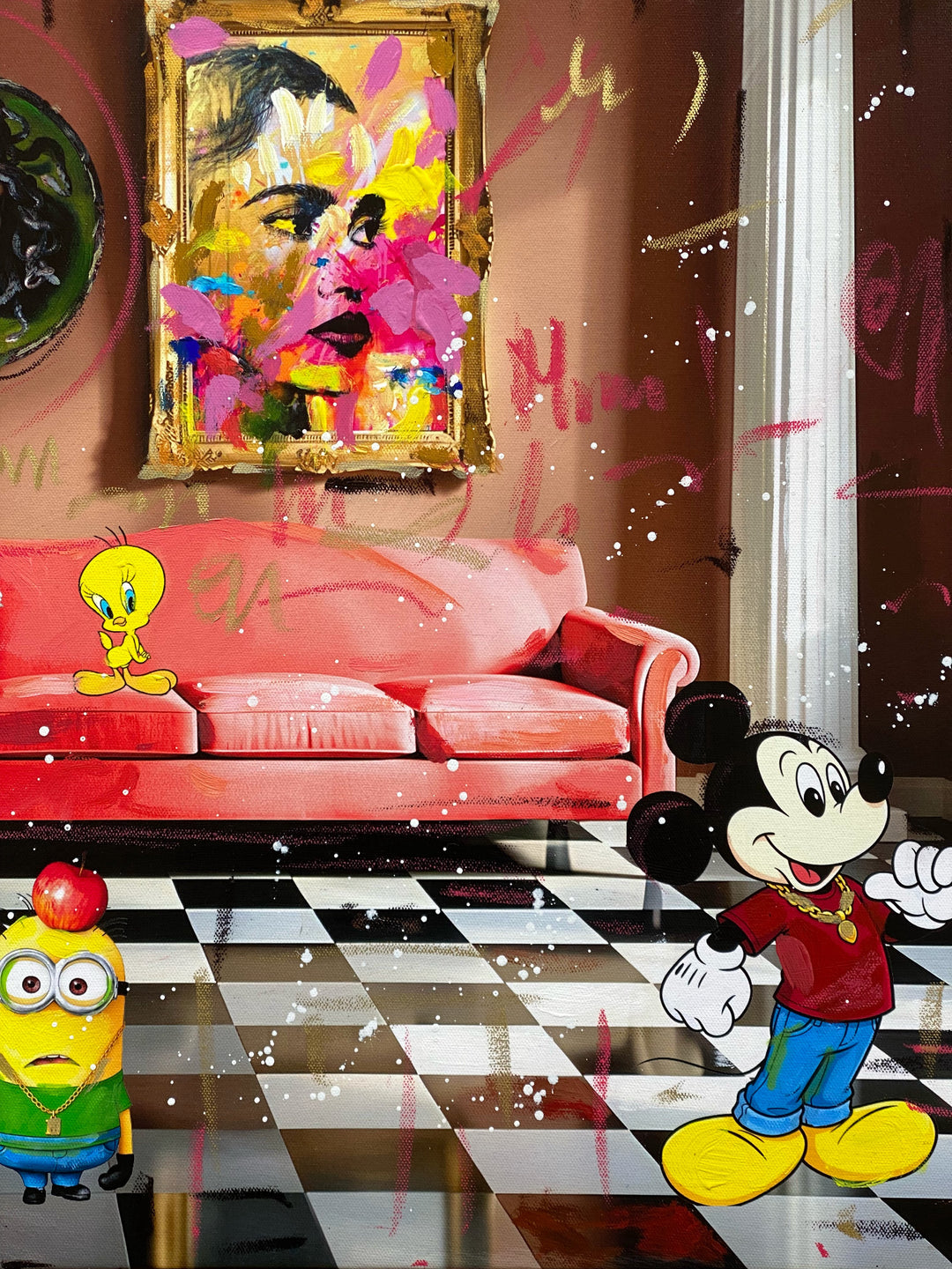 Graffiti in the Palace | Renè - Arte Focus™