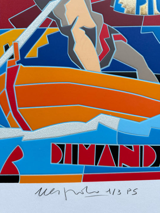 Rotte di Ulisse | Ugo Nespolo - Arte Focus™