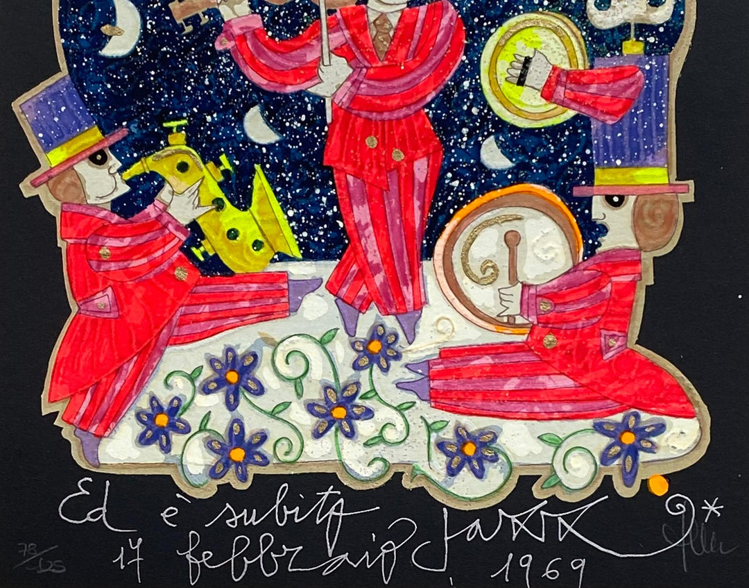 Ed è subito jazz (fondo blu) | Francesco Musante