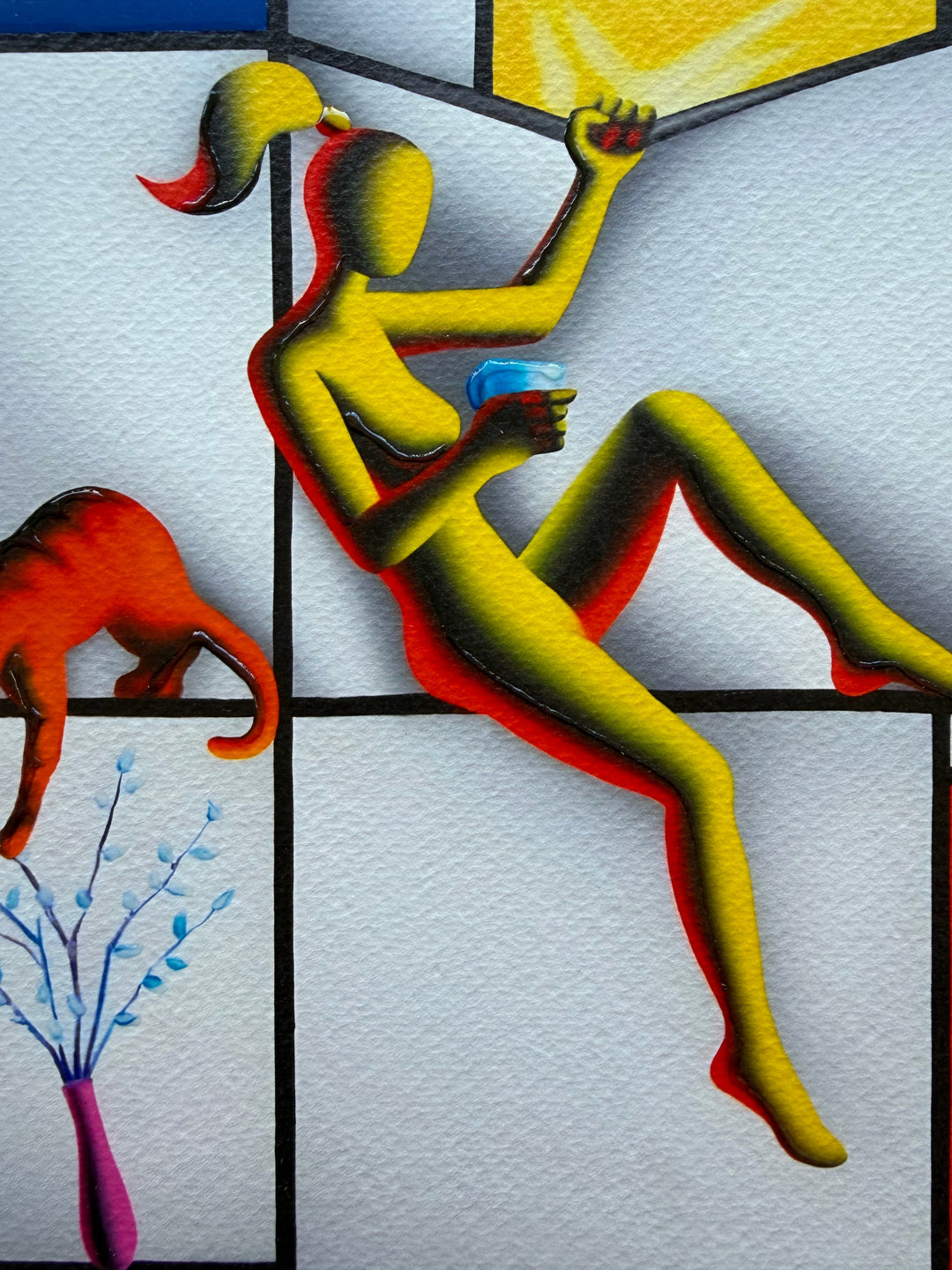 Here we go again | Mark Kostabi