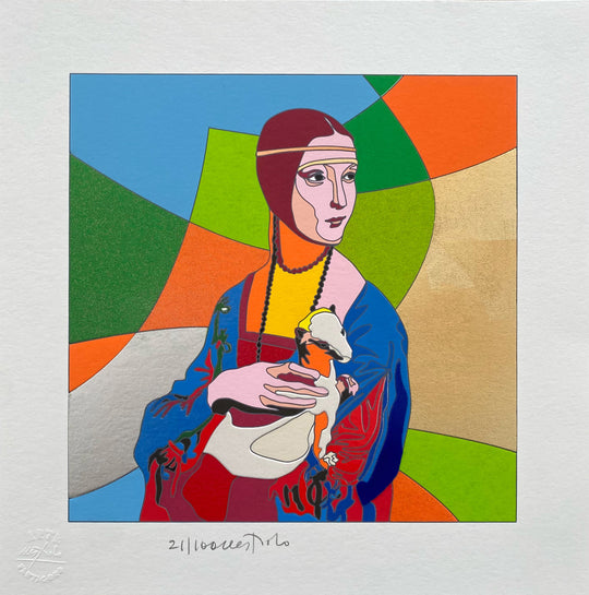 Cartella "The woman's face II"  | Ugo Nespolo