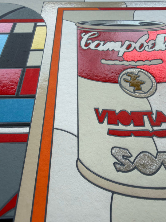 Soup-er vision | Ugo Nespolo - Arte Focus™