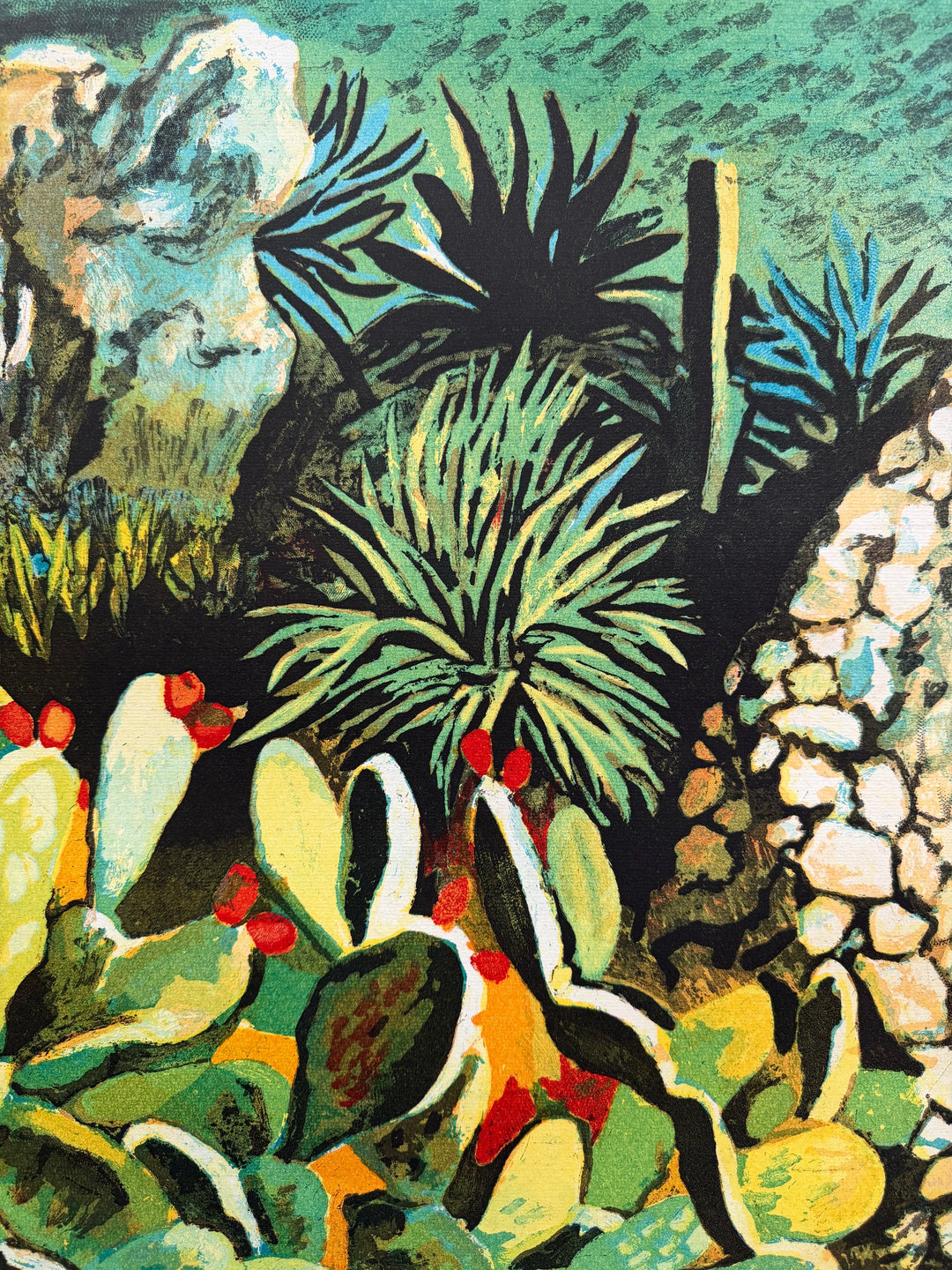 Paesaggio siciliano | Renato Guttuso - Arte Focus™