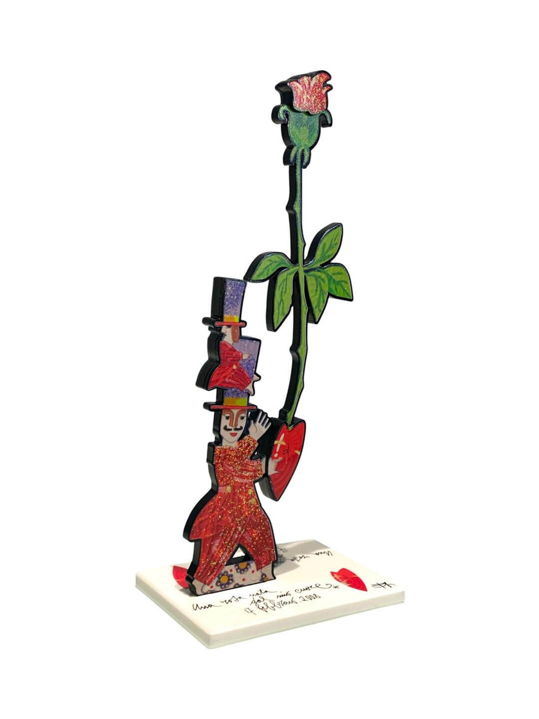 Una rosa nata dal mio cuore | Francesco Musante - Arte Focus™