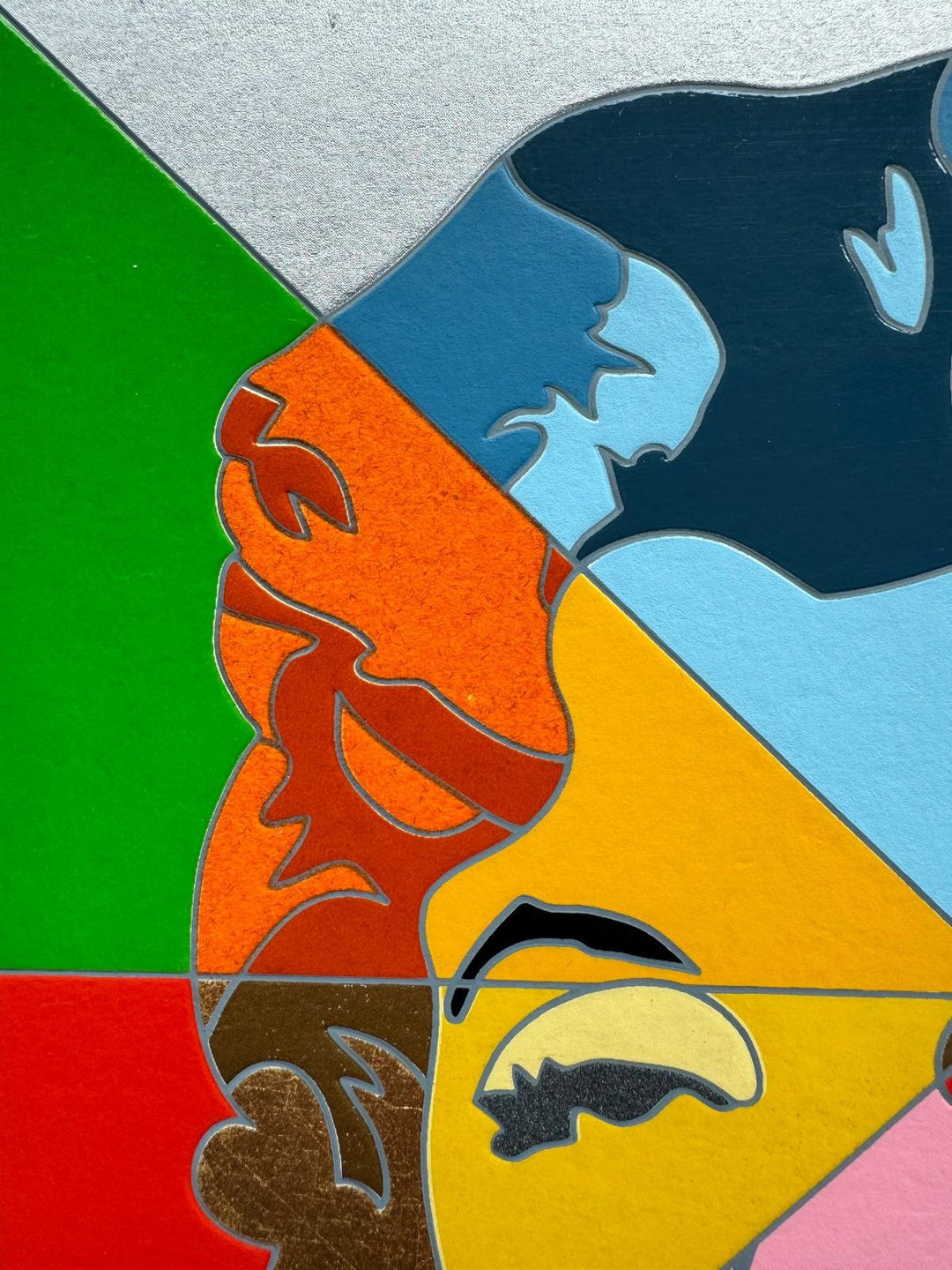 Marilyn's rainbow | Ugo Nespolo - Arte Focus™