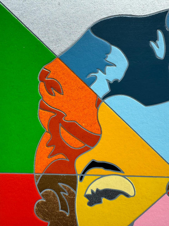 Marilyn's rainbow | Ugo Nespolo - Arte Focus™