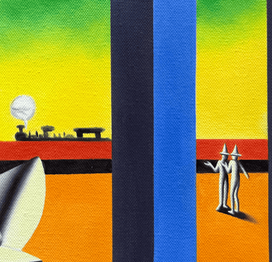 Echoes of an open dream | Mark Kostabi - Arte Focus™