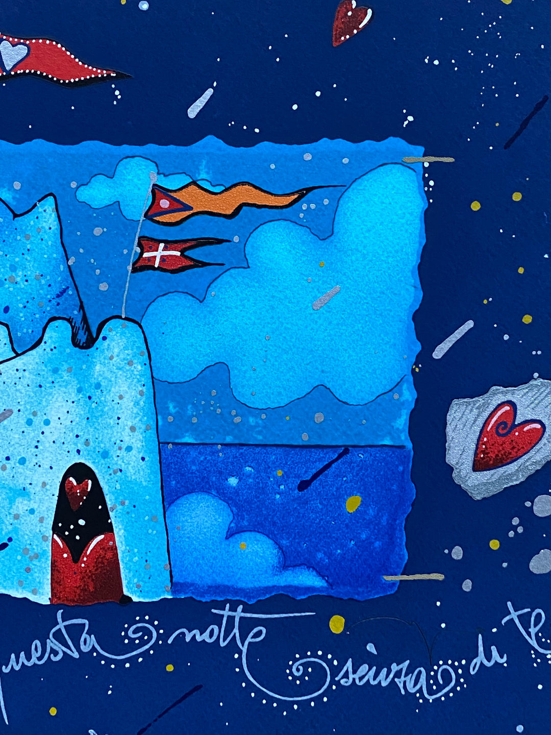 Dolciastra è questa notte senza di te  | Andrea Agostini - Arte Focus™