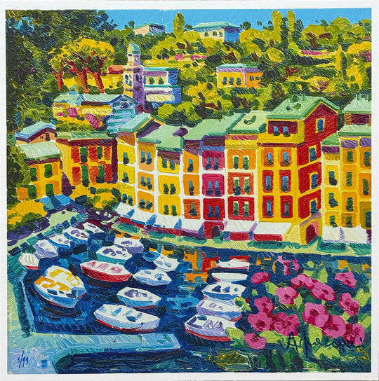 Portofino e luce sul porto  | Athos Faccincani