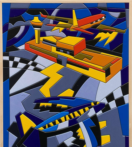 Now Boarding | Ugo Nespolo