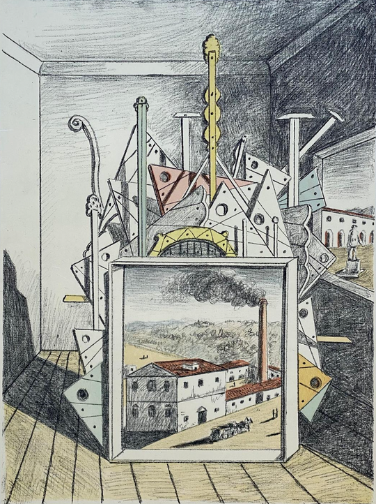 Interno Metafisico | Giorgio De Chirico