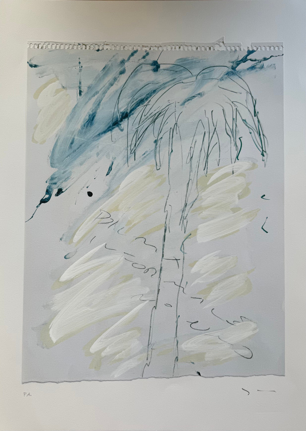 Palma informale  | Mario Schifano