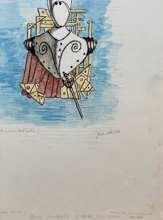 Trovatore con lo spadino | Giorgio De Chirico