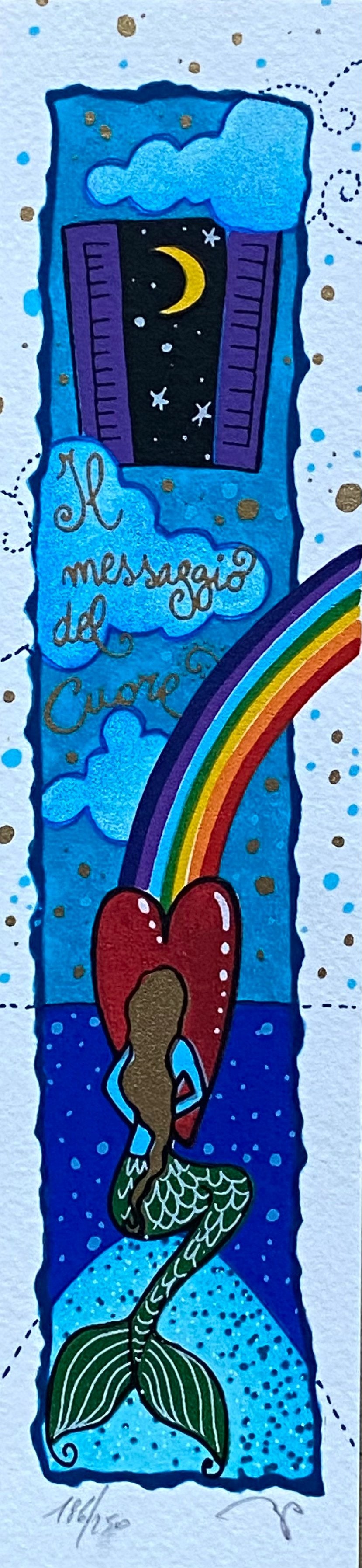 Il messaggio del cuore  | Andrea Agostini - Arte Focus™