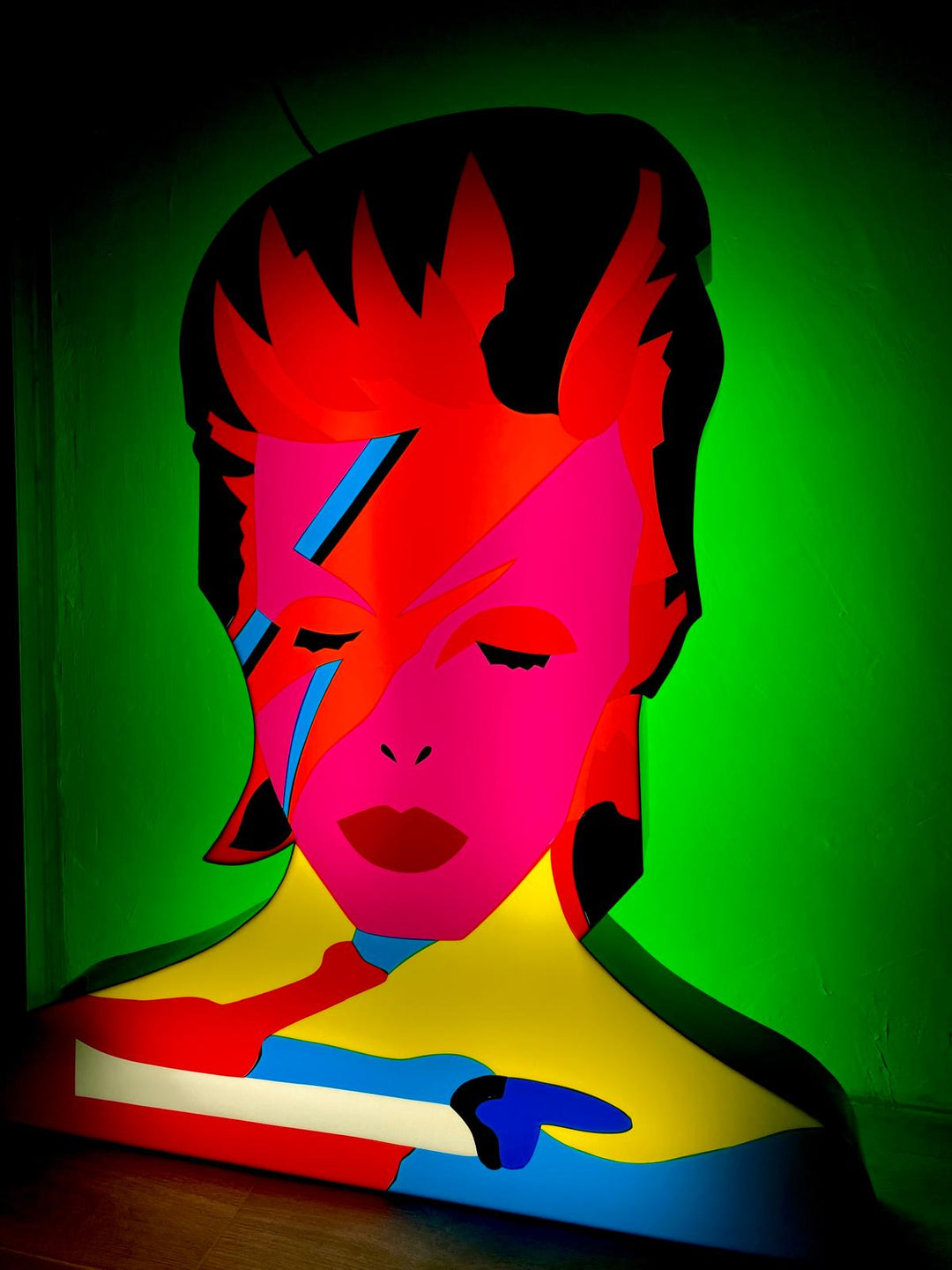 Electric Bowie | Marco Lodola - Arte Focus™