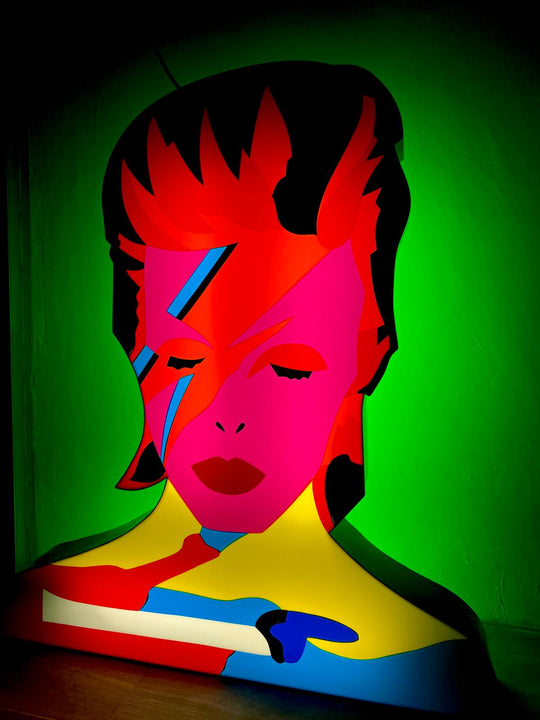 Electric Bowie | Marco Lodola - Arte Focus™