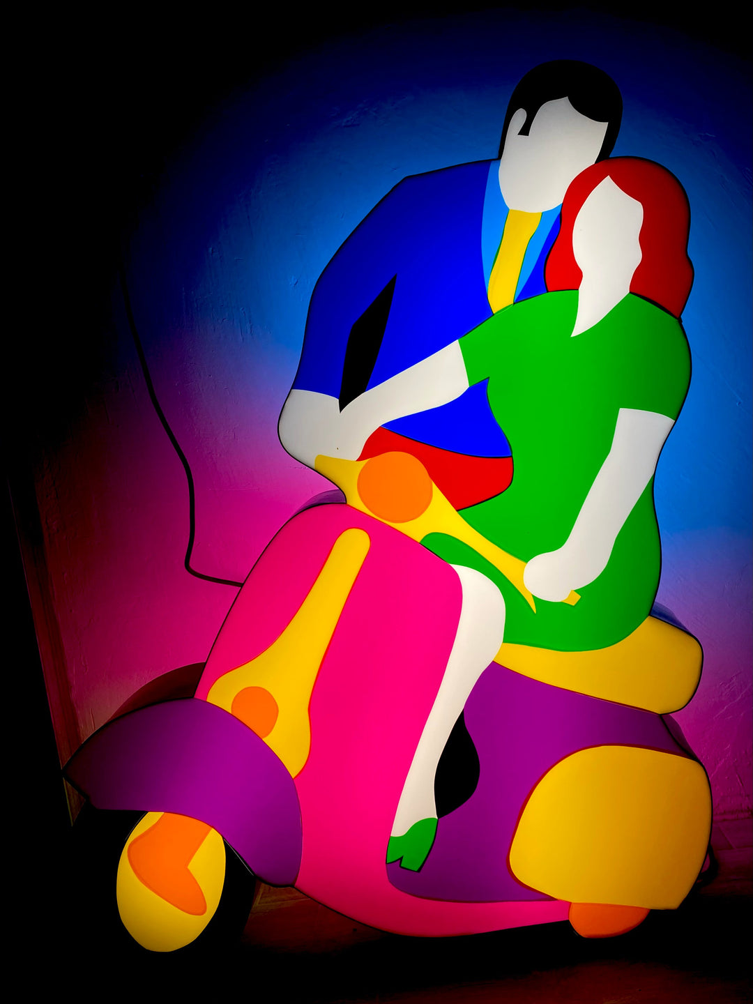 Midnight Ride | Marco Lodola - Arte Focus™