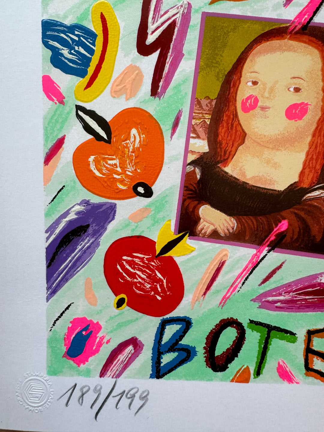 Il codice Botero (fondo bianco) | Bruno Donzelli - Arte Focus™