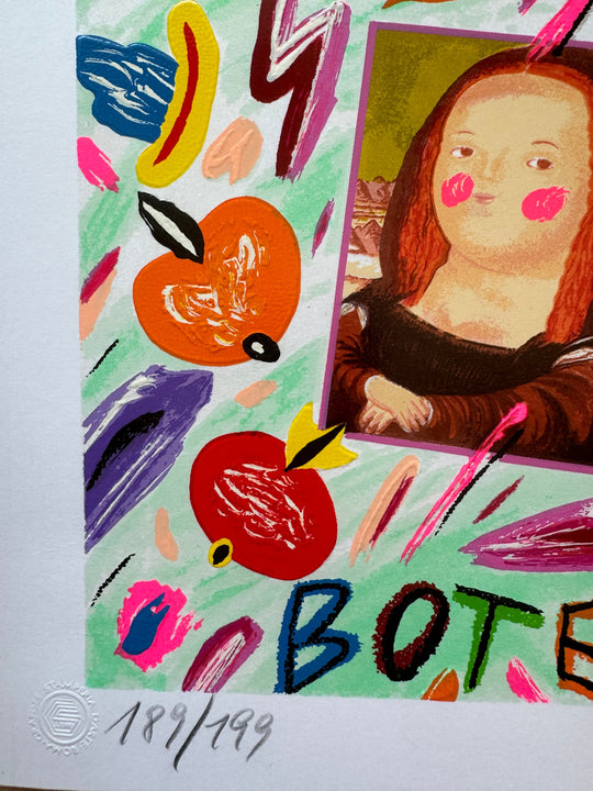 Il codice Botero (fondo bianco) | Bruno Donzelli - Arte Focus™