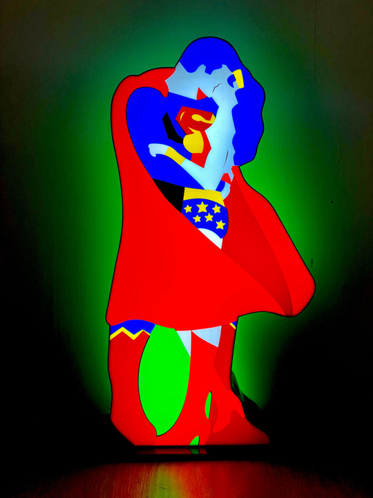 Kiss Heroes | Marco Lodola - Arte Focus™