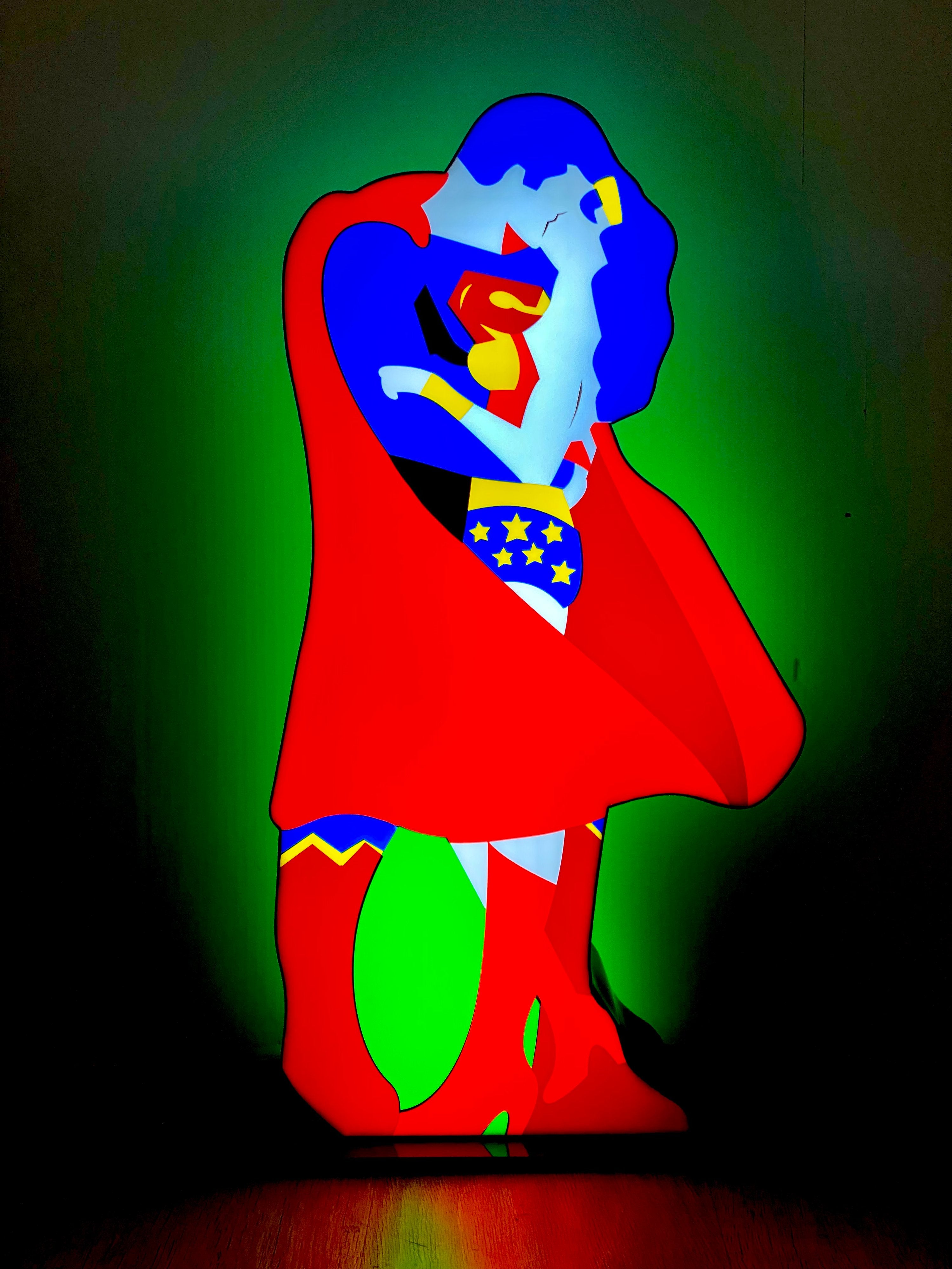 Kiss Heroes | Marco Lodola - Arte Focus™