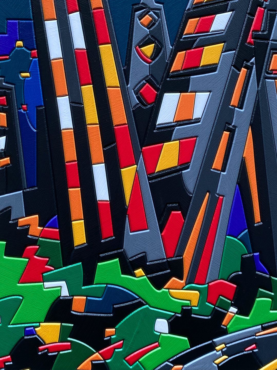 Urban Landscape | Ugo Nespolo - Arte Focus™