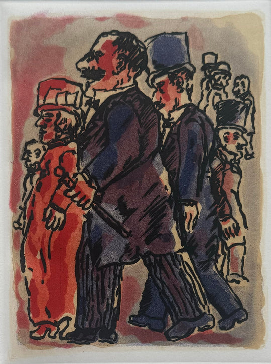 La folla II | Franz Borghese