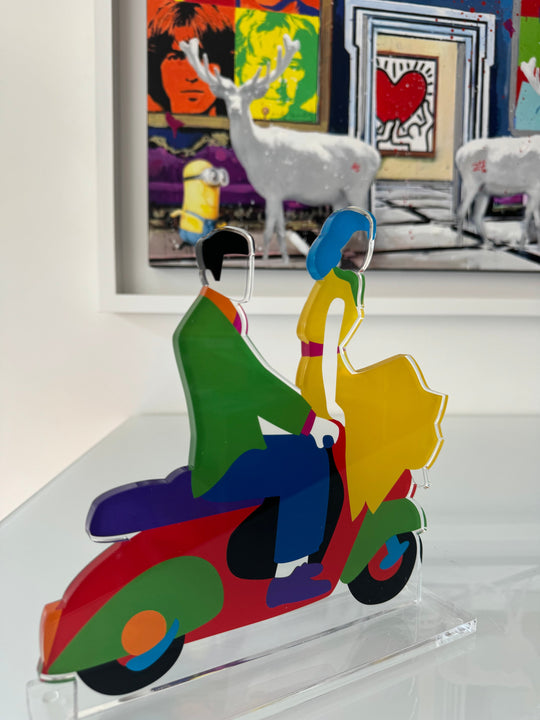 Riding Love  | Marco Lodola - Arte Focus™