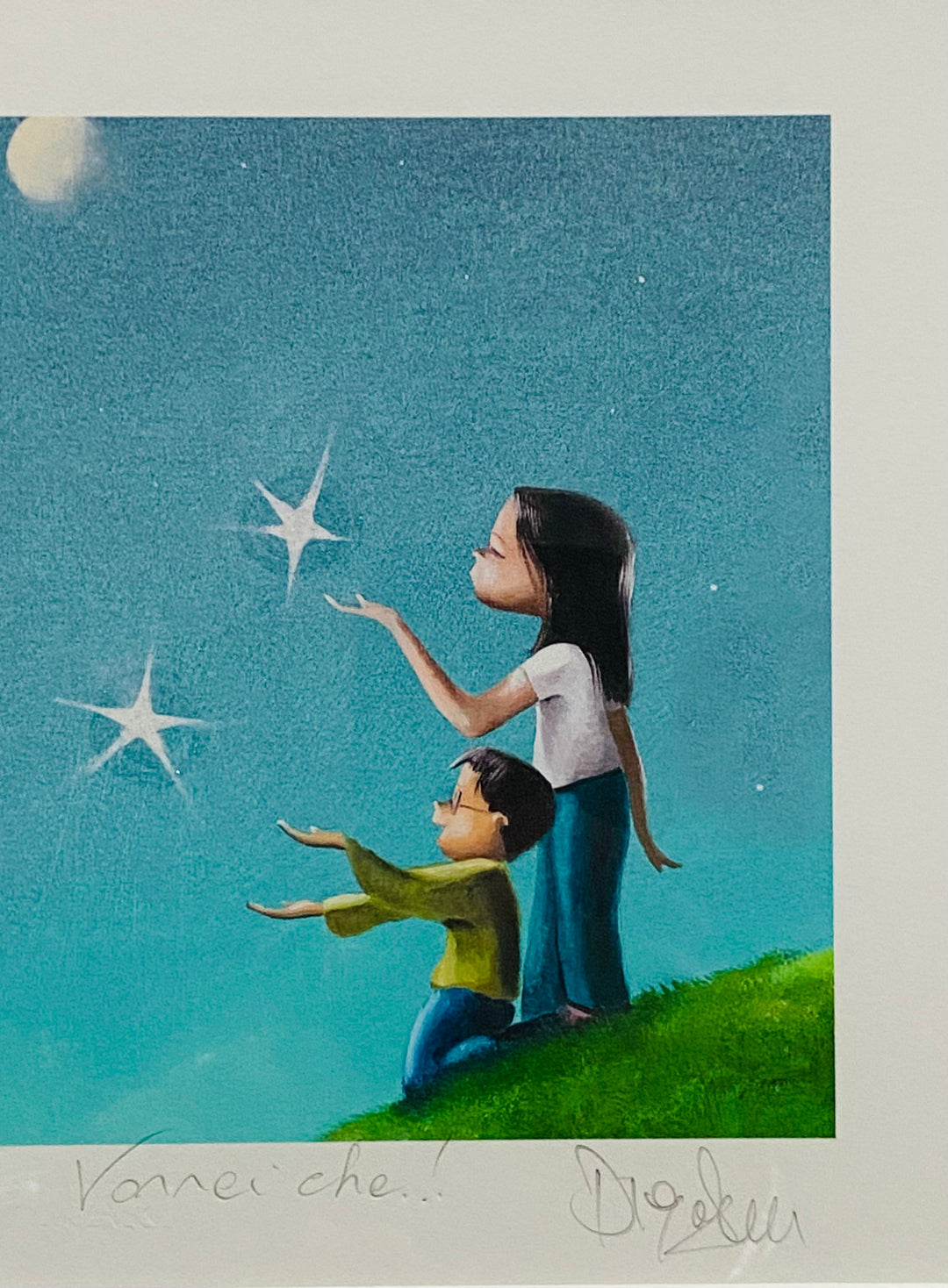 Opera in cornice: Vorrei che  | Diego Santini