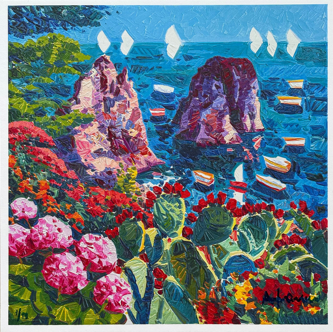 Capri, la maestosità dei faraglioni  | Athos Faccincani - Arte Focus™