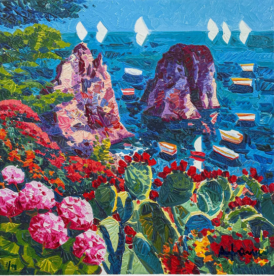 Capri, la maestosità dei faraglioni  | Athos Faccincani - Arte Focus™