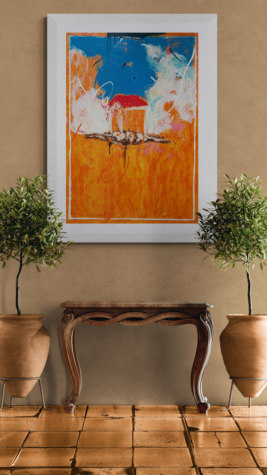 Casa di guardia  | Mario Schifano - Arte Focus™