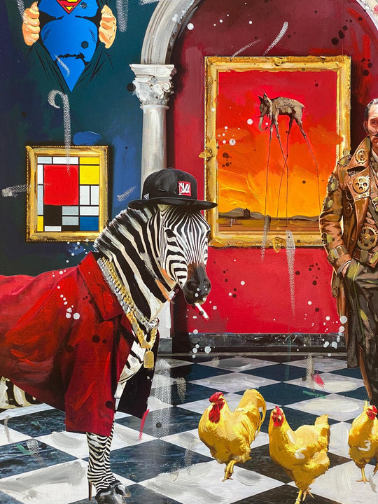 A Zebra Walks Into a Museum… (Opera Unica) | Renè
