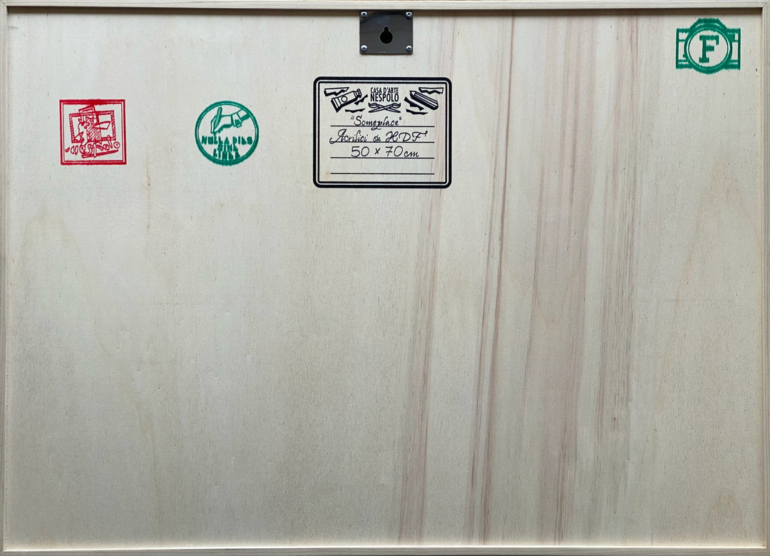 Someplace | Ugo Nespolo - Arte Focus™