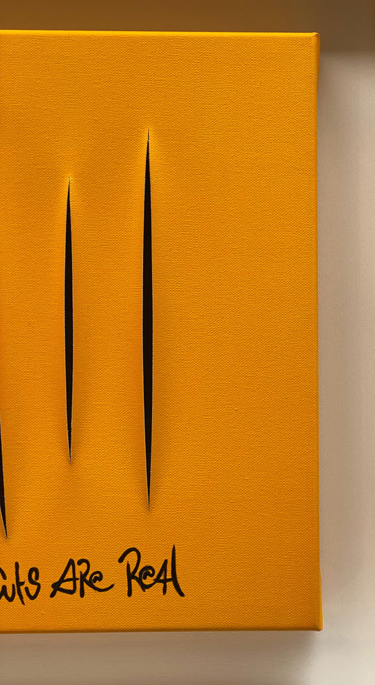 It's a fake but the cuts are real (Opera Unica) | Eddy Reel - Arte Focus™