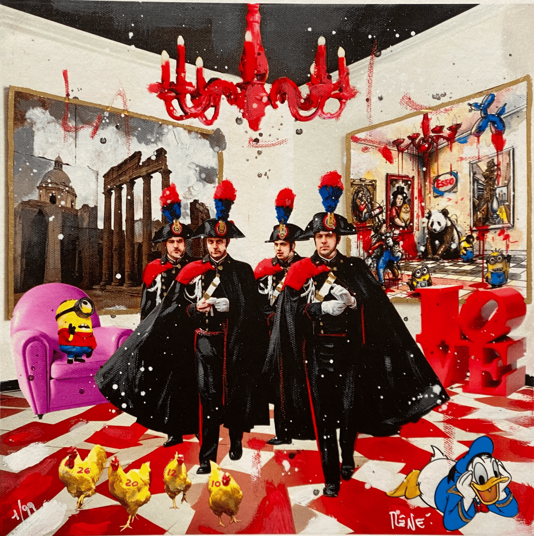 Carabinieri & Cartoons | Renè - Arte Focus™