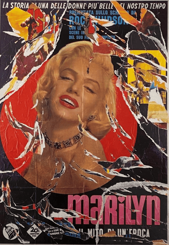 Marilyn bellezza eterna VI | Mimmo Rotella