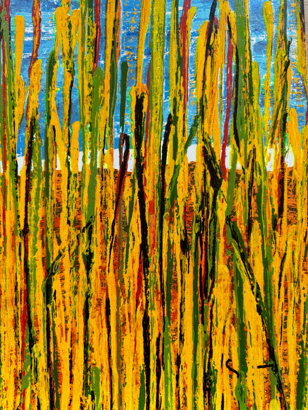 Campo di grano  | Mario Schifano