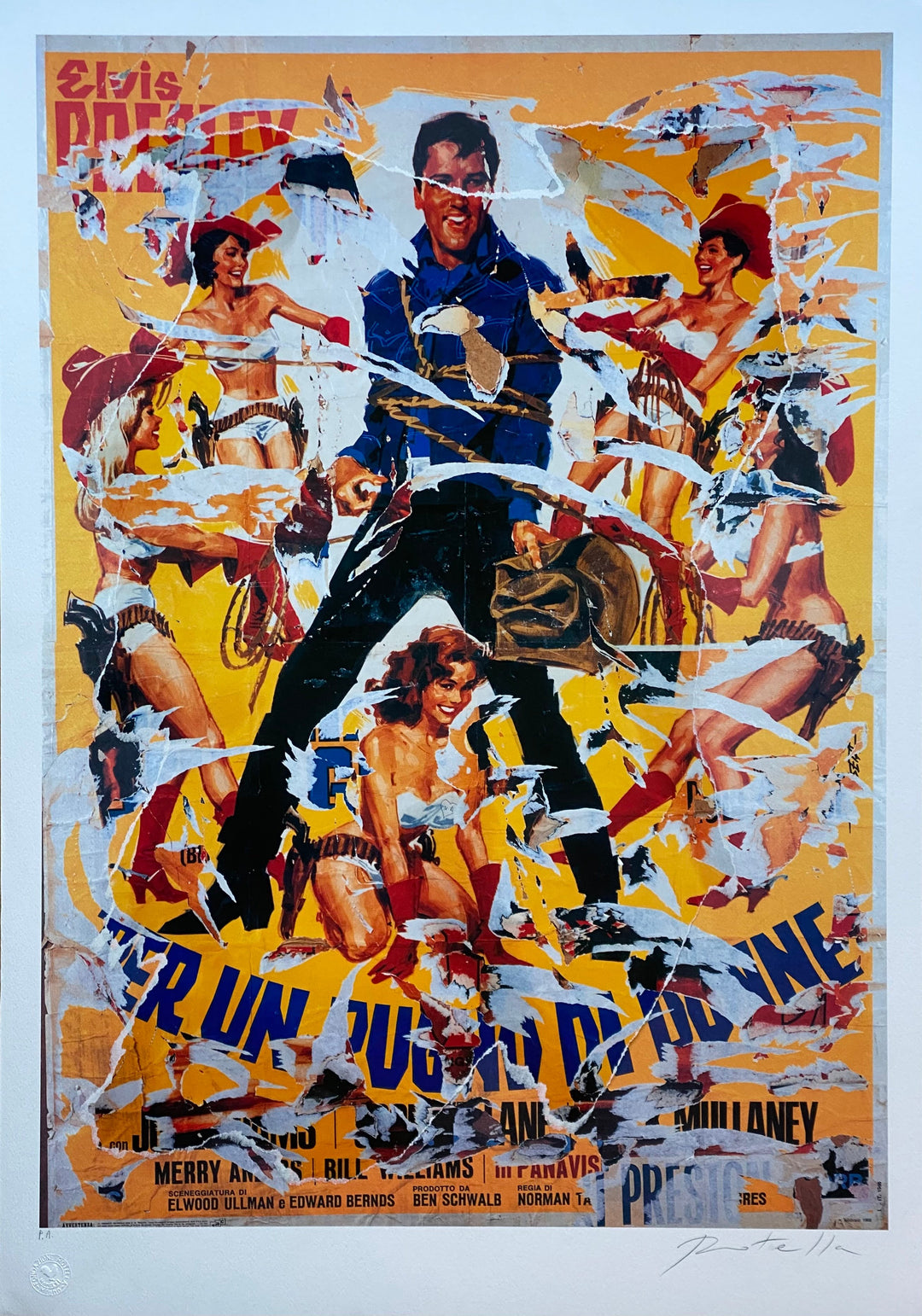 Per un pugno di donne  | Mimmo Rotella