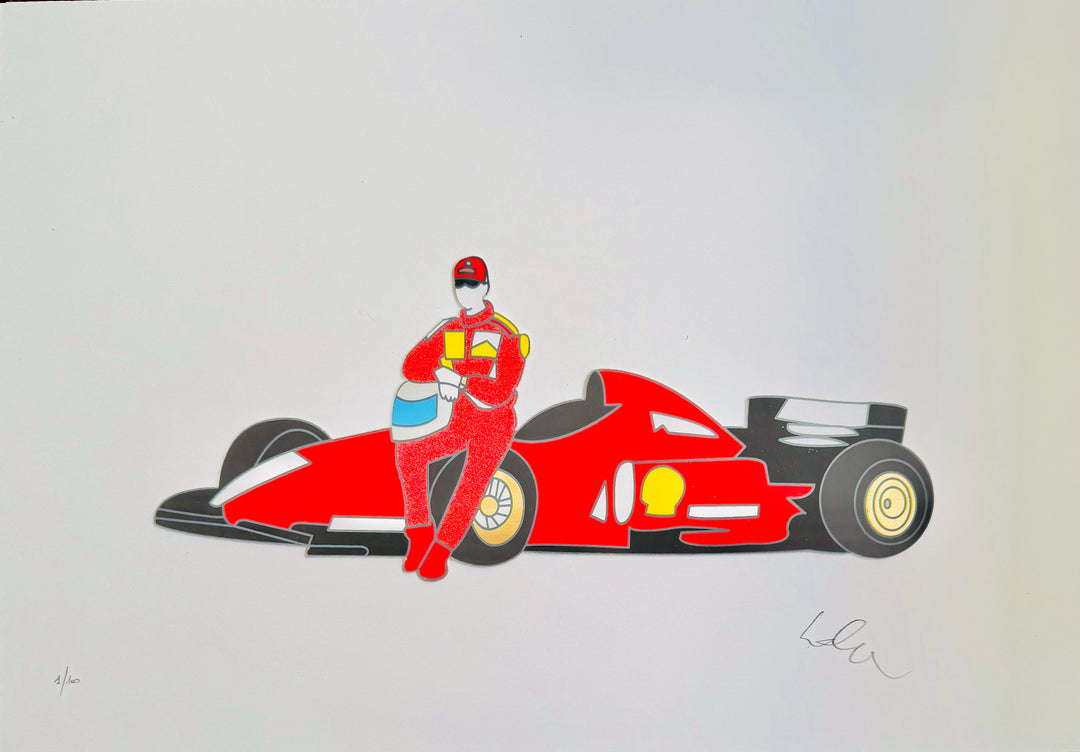 The Red of a Legend | Marco Lodola - Arte Focus™