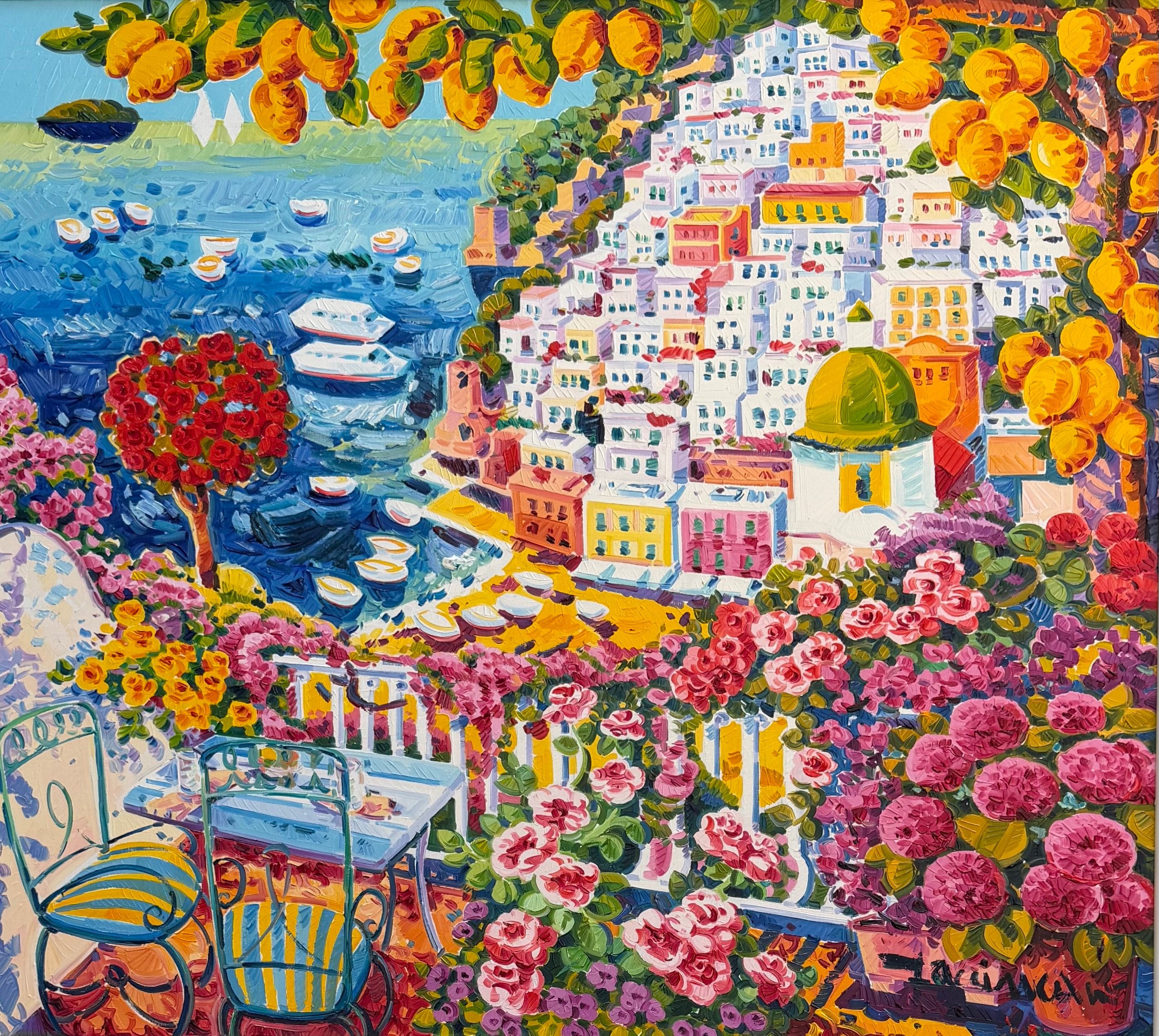 Nella luce è lo splendore di Positano | Athos Faccincani - Arte Focus™