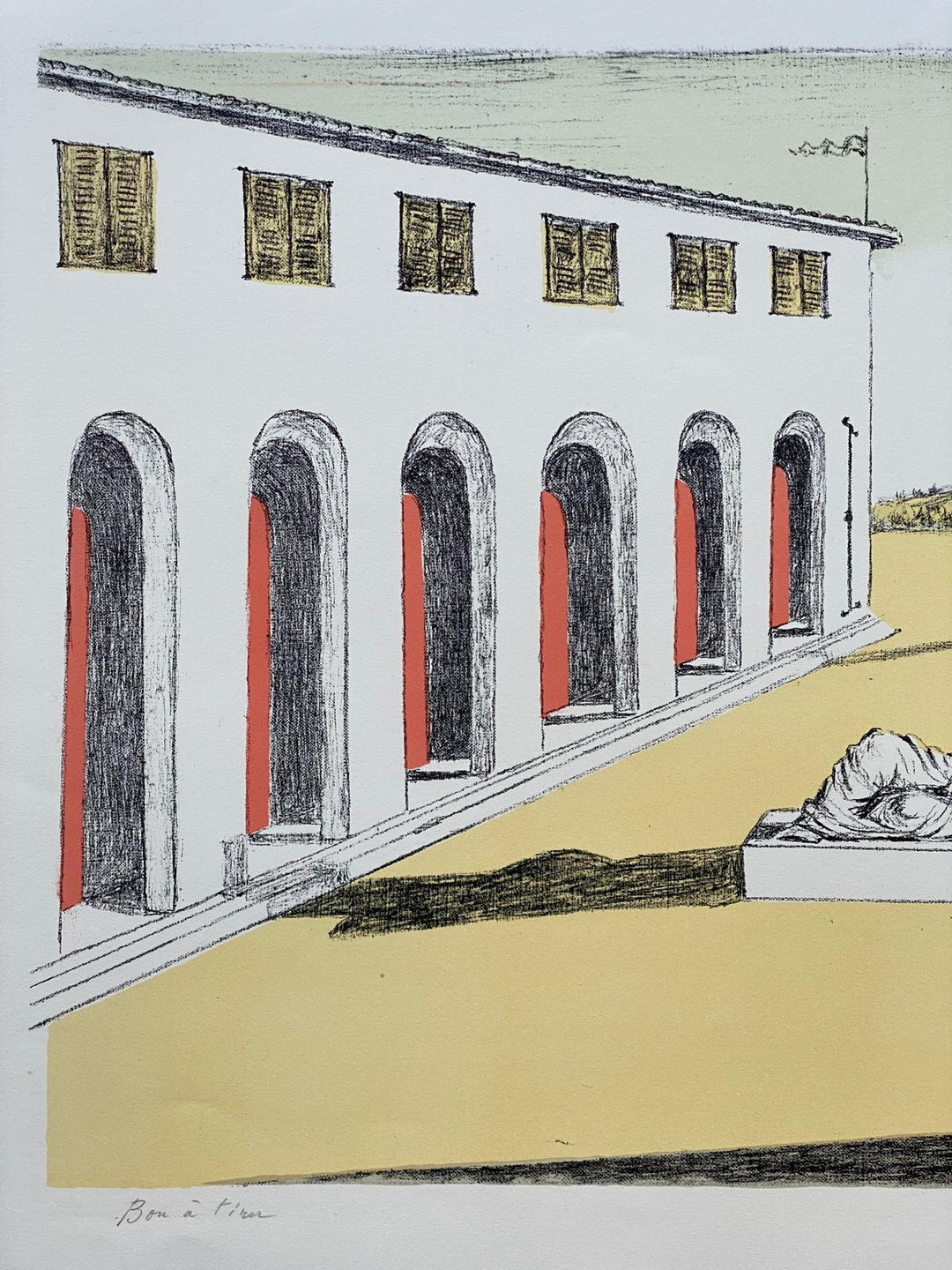 Piazza d'italia | Giorgio De Chirico